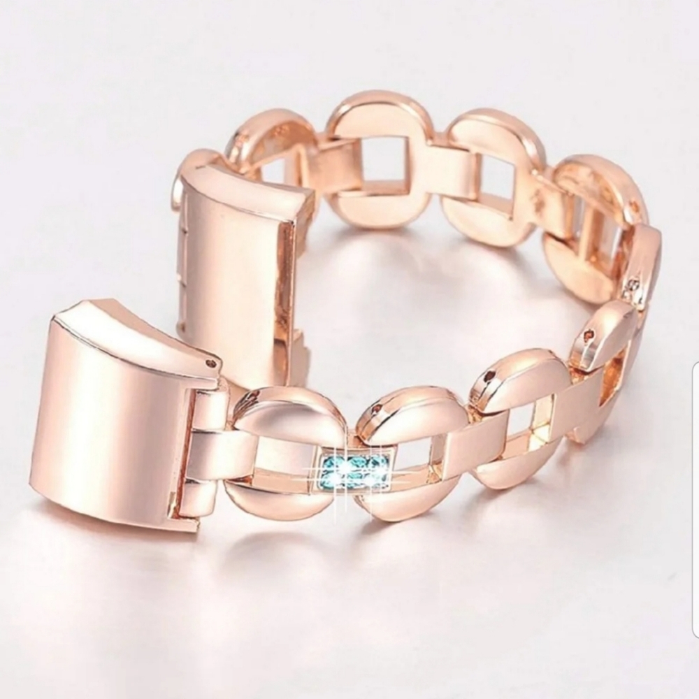 Fitbit charge 2 blue bling band